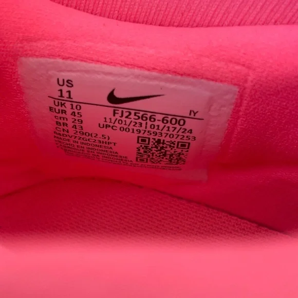 NikePhantom Luna 2 Academy TF 'Mad Brilliance Pack Sunset Pulse Black, size 11 - Picture 5 of 5